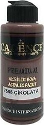 Cadence Premium 120 ml 7585 Çikolata Akrilik Boya