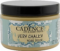 Cadence CH-27 Very Chalky Home Decor 150 ml Oksit Sarı Mobilya Boyası