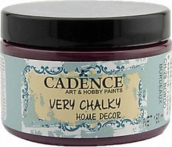 Cadence CH-29 Very Chalky Home Decor 150 ml Bordo Mobilya Boyası