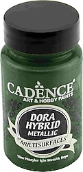 Cadence Dora Hybrid Multisurfaces Metalik 90 ml 7135 Yeşil Akrilik Boya