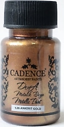 Cadence Dora Metalik 50 ml 126 Ankerit Altın Boya