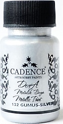 Cadence Dora Metalik 50 ml 132 Gümüş Boya