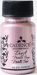 Cadence Dora Metalik 50 ml 143 Gül Kurusu Boya