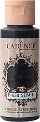 Cadence F-630 Style Matt 59 ml Siyah Kumaş Boyası