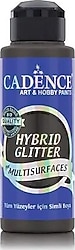 Cadence Hybrid Multisurfaces Simli 120 ml HSG-091 Antrasit Akrilik Boya