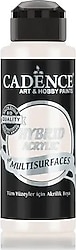 Cadence Hybrid Multisurfaces 120 ml H-002 Pak Beyaz Akrilik Boya
