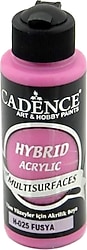 Cadence Hybrid Multisurfaces 120 ml H-025 Fuşya Akrilik Boya