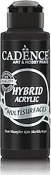Cadence Hybrid Multisurfaces 120 ml H-060 Siyah Akrilik Boya