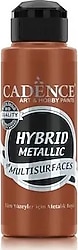 Cadence Hybrid Multisurfaces Metalik 120 ml HM-815 Antik Koyu Bakır Akrilik Boya