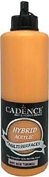 Cadence Hybrid Multisurfaces 500 ml H-011 Açık Turuncu Akrilik Boya
