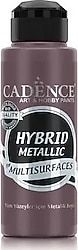 Cadence Hybrid Multisurfaces Metalik 120 ml HM-816 Antik Mor Akrilik Boya