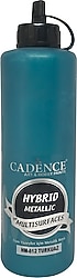 Cadence Hybrid Multisurfaces Metalik 500 ml HM-812 Turkuaz Akrilik Boya