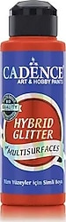 Cadence Hybrid Multisurfaces Simli 120 ml HSA-105 Nar Çiçeği Akrilik Boya