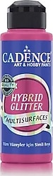 Cadence Hybrid Multisurfaces Simli 120 ml HSG-025 Fuşya Akrilik Boya
