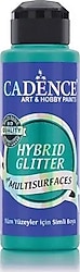 Cadence Hybrid Multisurfaces Simli 120 ml HSG-044 Nane Yeşili Akrilik Boya
