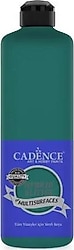 Cadence Hybrid Multisurfaces Simli 500 ml HSA-111 Kraliyet Yeşili Akrilik Boya