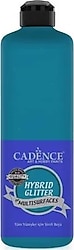 Cadence Hybrid Multisurfaces Simli 500 ml HSG-041 Turkuaz Akrilik Boya