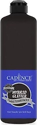 Cadence Hybrid Multisurfaces Gümüş Simli 500 ml HSG-060 Siyah Akrilik Boya