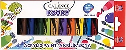 Cadence Kooky 15 ml 12'li Akrilik Boya Seti