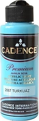 Cadence Premium 120 ml 2067 Turkuaz Akrilik Boya