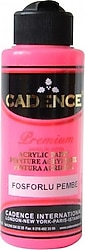 Cadence Premium 120 ml Fosforlu Pembe Akrilik Boya