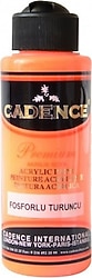Cadence Premium 120 ml Fosforlu Turuncu Akrilik Boya