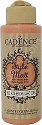 Cadence Style Matt 120 ml S-9013 Açık Mercan Akrilik Boya