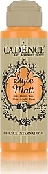 Cadence Style Matt 120 ml S-9014 Bal Kabağı Akrilik Boya