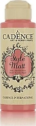 Cadence Style Matt 120 ml S-9019 Flamingo Pembe Akrilik Boya