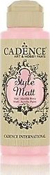 Cadence Style Matt 120 ml S-9020 Bebek Pembe Akrilik Boya
