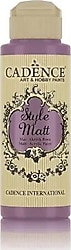 Cadence Style Matt 120 ml S-9024 Küllü Gül Akrilik Boya