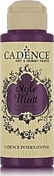 Cadence Style Matt 120 ml S-9025 Karadut Akrilik Boya