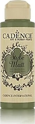 Cadence Style Matt 120 ml S-9049 Asker Yeşili Akrilik Boya