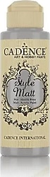 Cadence Style Matt 120 ml S-9055 Gri Akrilik Boya