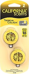 California Scents Tropical Colada Mini Diffuser Klima Araba Kokusu 2 Adet