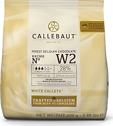 Callebaut W2 400 gr Beyaz Drop Damla Çikolata