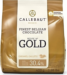 Callebaut Gold Karamel 400 gr Drop Çikolata