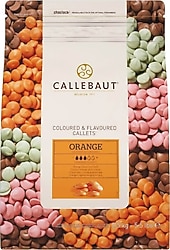 Callebaut Portakal Aromalı 2.5 kg Drop Çikolata