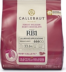 Callebaut RB1 Ruby 400 gr Drop Çikolata