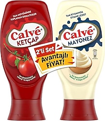 Calve 430 gr Ketçap + 380 gr Mayonez