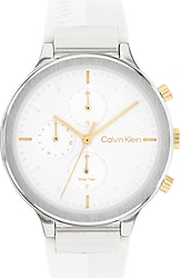Calvin Klein Energize CK25200244 Silikon Kordon Beyaz Kadın Kol Saati