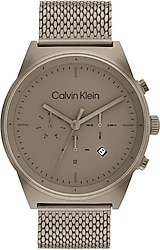 Calvin Klein CK Impressive CK25200297 Hasır Kordon Haki Erkek Kol Saati