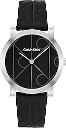 Calvin Klein CK Monogram CK25100128 Siyah Kadın Kol Saati