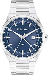 Calvin Klein Distinguish CK25200488 Gümüş-Mavi Erkek Kol Saati