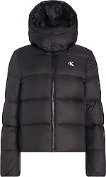 Calvin Klein Down Short Puffer J20J223571 Kapüşonlu Kadın Şişme Mont