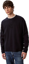 Calvin Klein Embossed Logo LV04RD300G Erkek Kazak