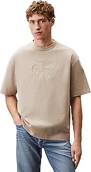 Calvin Klein Low Embroidery 16s Jersey LV04RB295G Kısa Kollu Bisiklet Yaka Erkek Tişört