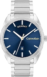 Calvin Klein Progress CK25200446 Gümüş-Mavi Erkek Kol Saati