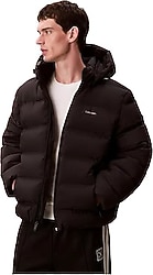Calvin Klein Quilted Bonded LV04LD517G Kapüşonlu Erkek Şişme Mont
