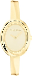 Calvin Klein Twisted Bezel CK25100056 Altın Kadın Kol Saati
